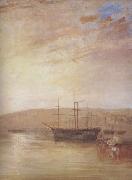 Joseph Mallord William Turner Shipping off East Cowes Headland (mk31) Sweden oil painting artist